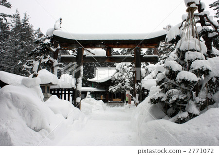 雪的上杉神社 雪的上杉神社 2771072
