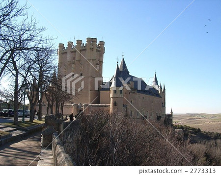 城堡雪白模型 2773313