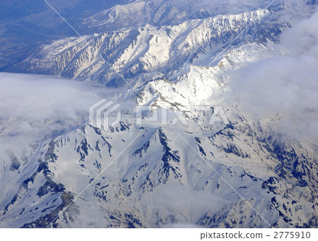 從飛機上看到的朝日聯邦 2775910