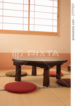 Japanese style room with a shabu-bai Japanese style room with a shabu-bai 2777557