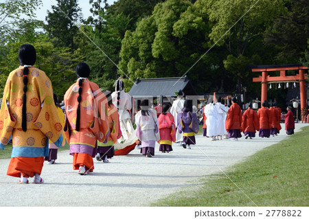 Aoi Festival, Saisei line of Kamigamo Shrine Aoi Festival, Saisei line of Kamigamo Shrine 2778822