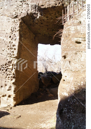 Rock wall of Takatoriyama 2780608