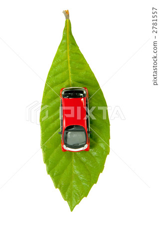 電動車和葉子[微型車] 2781557