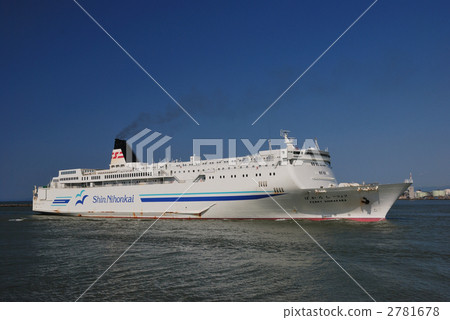 信濃河口的大渡輪Shirahone 2781678