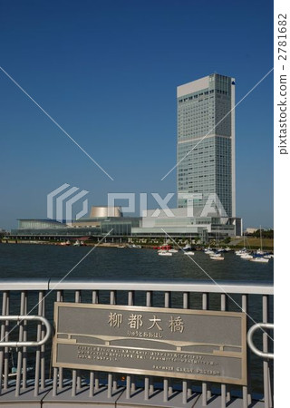 Look for Toki Messe from Yanagi Ohashi Bridge 2781682