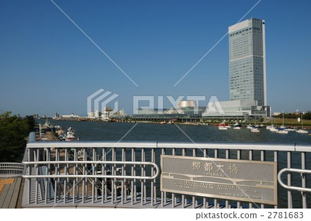Look for Toki Messe from Yanagi Ohashi Bridge 2781683