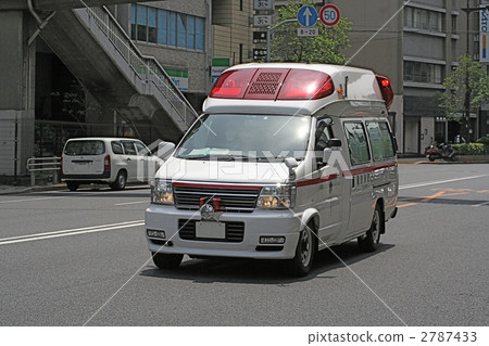 Ambulance driving scene 2787433