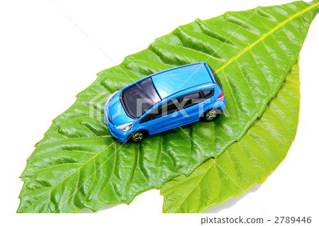 Compact Car & Leaf [Mini Car] 2789446