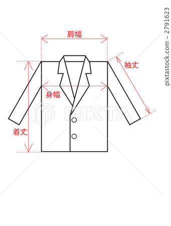 Jacket size notation 2791623