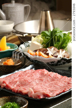 beef shabu shabu, shabu-shabu, food cooked in a pot 2793846