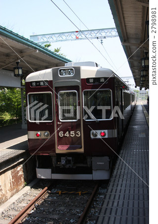 阪急列車 本地火車 站台 2798981