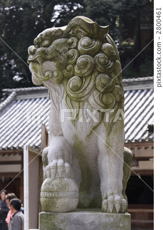 Kompira-san Shrine，接近.Sakurababa西部填充。神道聖地初步監護人狗 2800461