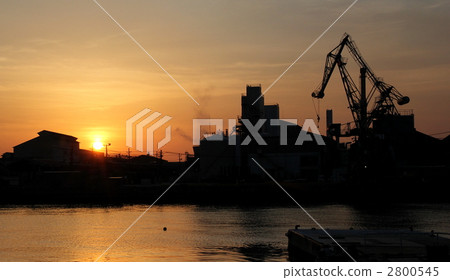 日落03的Ogura港口 日落03的Ogura港口 2800545
