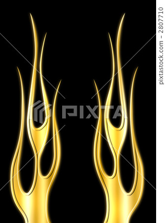 flame, fiery, gold 2807710