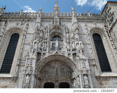 里斯本Geronimos修道院南門 2808697