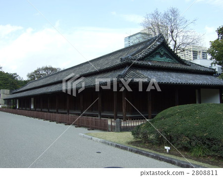 100 people guardhouse, edo castle, otemon 2808811