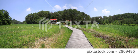 Tokushima prefecture Miyoshi shi Ikeda cho, Kurosawa (Kurozu) moor 2809496