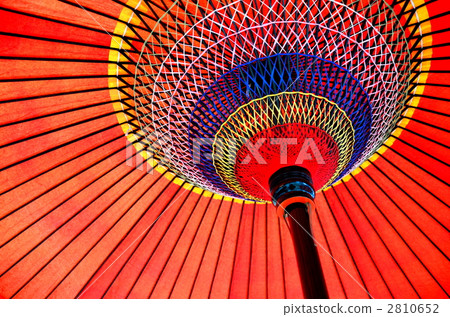 coarse oilpaper umbrella, umbrella, brolly 2810652