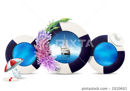 coral, ride, vehicle - Stock Illustration [2810681] - PIXTA