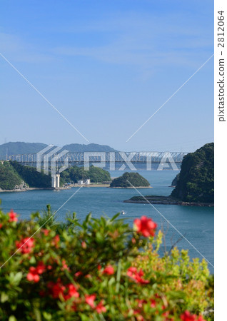 天草五郎和杜鵑花 2812064