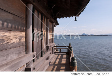 Omi Hakkei Katada瀑布的落地（Mikamiyama遠景） 2813446