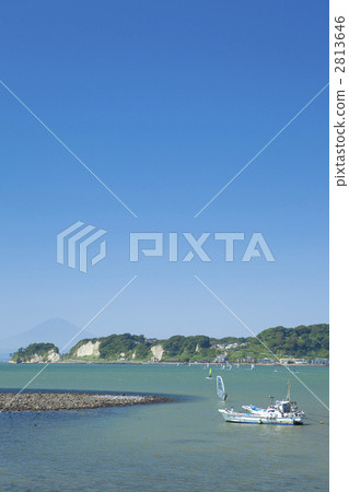 sagami bay, zaimokuza shore, ancient city 2813646