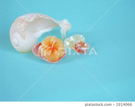candle, blue back, blue backgrand 2814066