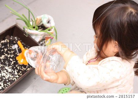 Girls doing watering Girls doing watering 2815157