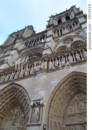notre-dame de paris, notre-dame cathedral, cathedral 2815419