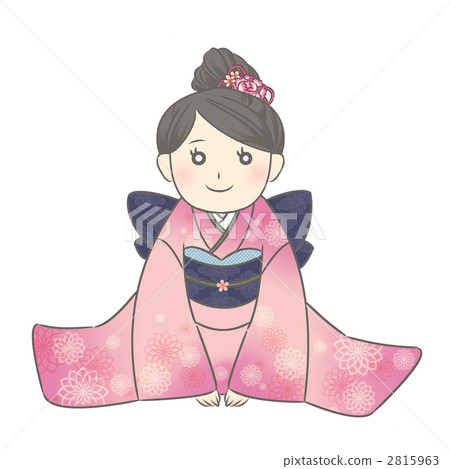 長袖和服的女人 長袖和服的女人 2815963