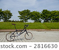 新鮮的綠色和自行車 2816630