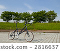 新鮮的綠色和自行車 2816637