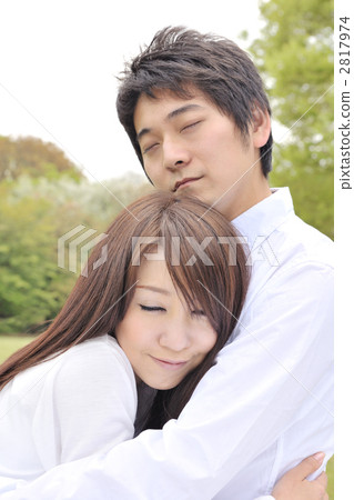 擁抱 夫婦 情侶 2817974
