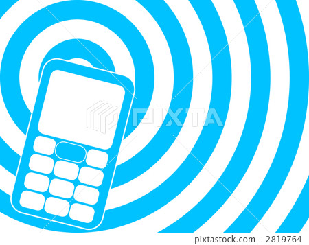 Electromagnetic wave image background material 2819764