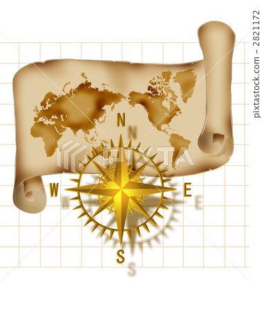Old world t diagram and compass 2821172