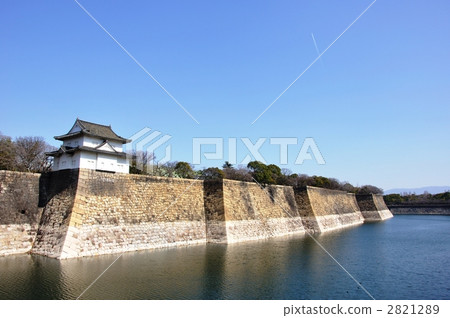 Osaka Seongnam outside moat and Rokuban oar Osaka Seongnam outside moat and Rokuban oar 2821289