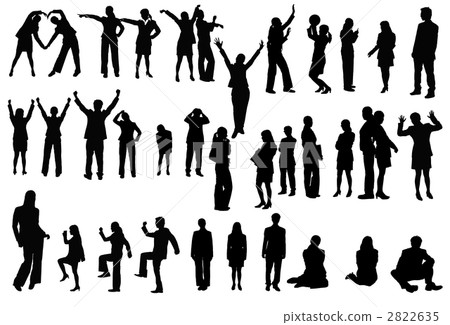 People silhouette collection part 1 2822635