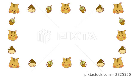 Risu frame material - Stock Illustration [2825530] - PIXTA