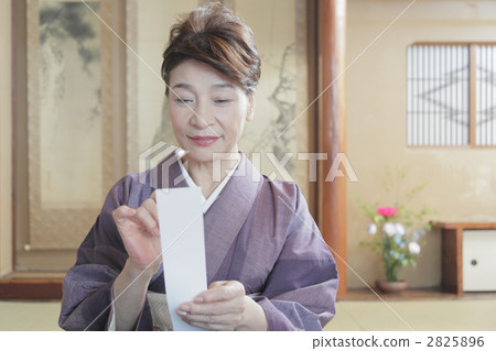 書法 俳句 和服 2825896