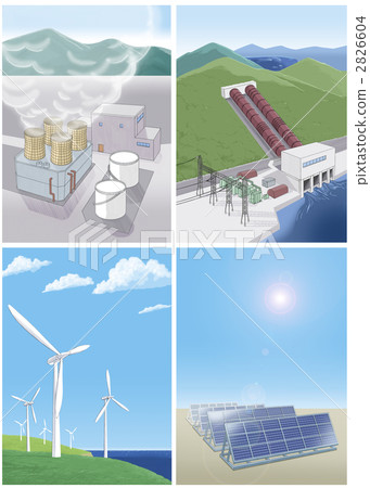 Clean energy 01 (4 types) Clean energy 01 (4 types) 2826604