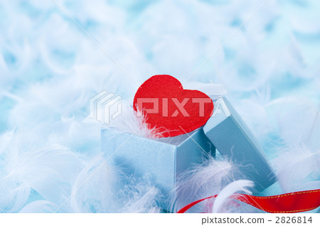 Feather and Heart (Blue) Feather and Heart (Blue) 2826814