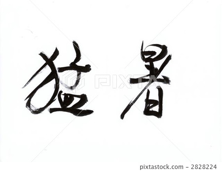 calligraphy writing, heat wave, japanese language 2828224