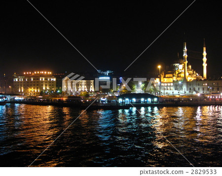 Night view of Turkey Istanbul 2829533