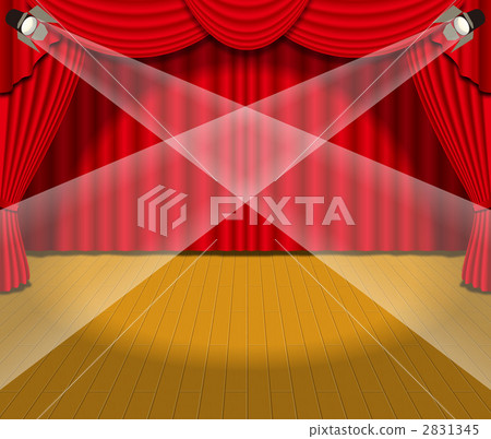 Stage · curtain · spot · red Stage · curtain · spot · red 2831345