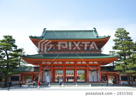 Heian Jingu Jing Temple Heian Jingu Jing Temple 2831502
