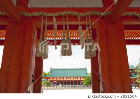 Heian Shrine Jing Temple lodging line 2831504
