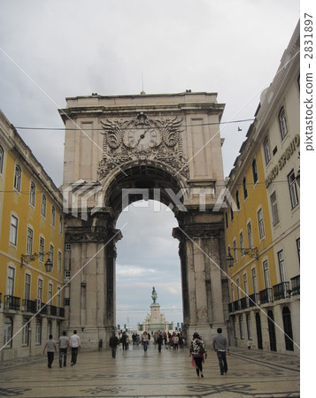 葡萄牙旅行之旅（里斯本，勝利拱門） 2831897