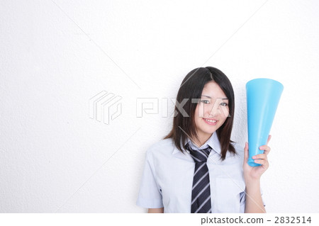 支持高中女生的形象 2832514