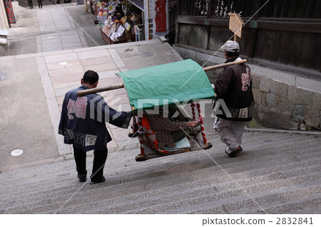 Kompira-san神社表參道石Ichinosaka樓梯籃 2832841