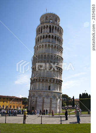 leaning tower of pisa, belfry, bell tower 2834863